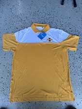 Iowa State Polo Shirt Men’s L New Columbia Golf Short Sleeve Polyester Adult