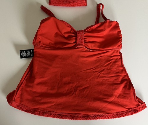 Traje de baño Catalina Separates DESAJUSTADO para mujer parte inferior MEDIANA XLG ganchillo NUEVO - Imagen 8 de 9