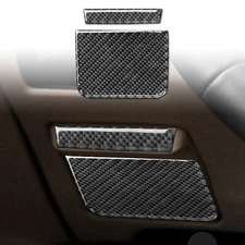 For Honda Accord 2014-2017 Carbon Fiber Driver'S Storage Box Panel Trims