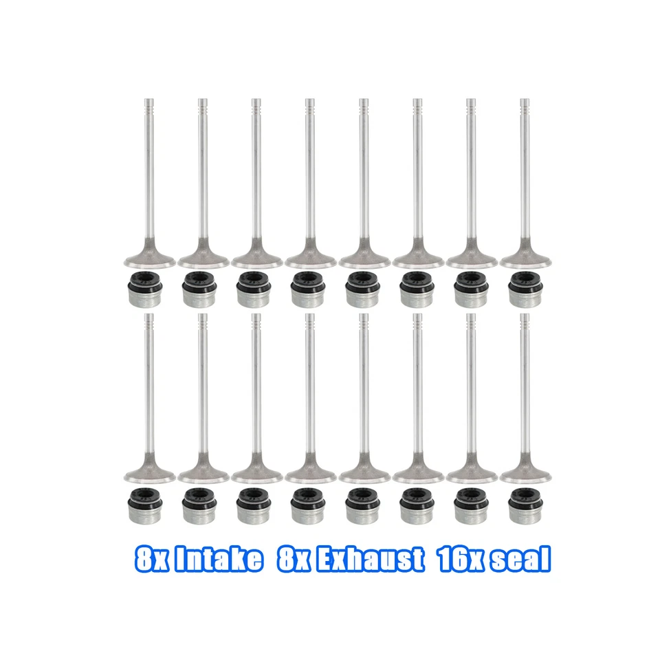 Exhaust and Intake Valves Set kit For Audi A4 A5 Volkswagen Passat/Tiguan/CC — 第 2/4 张图片