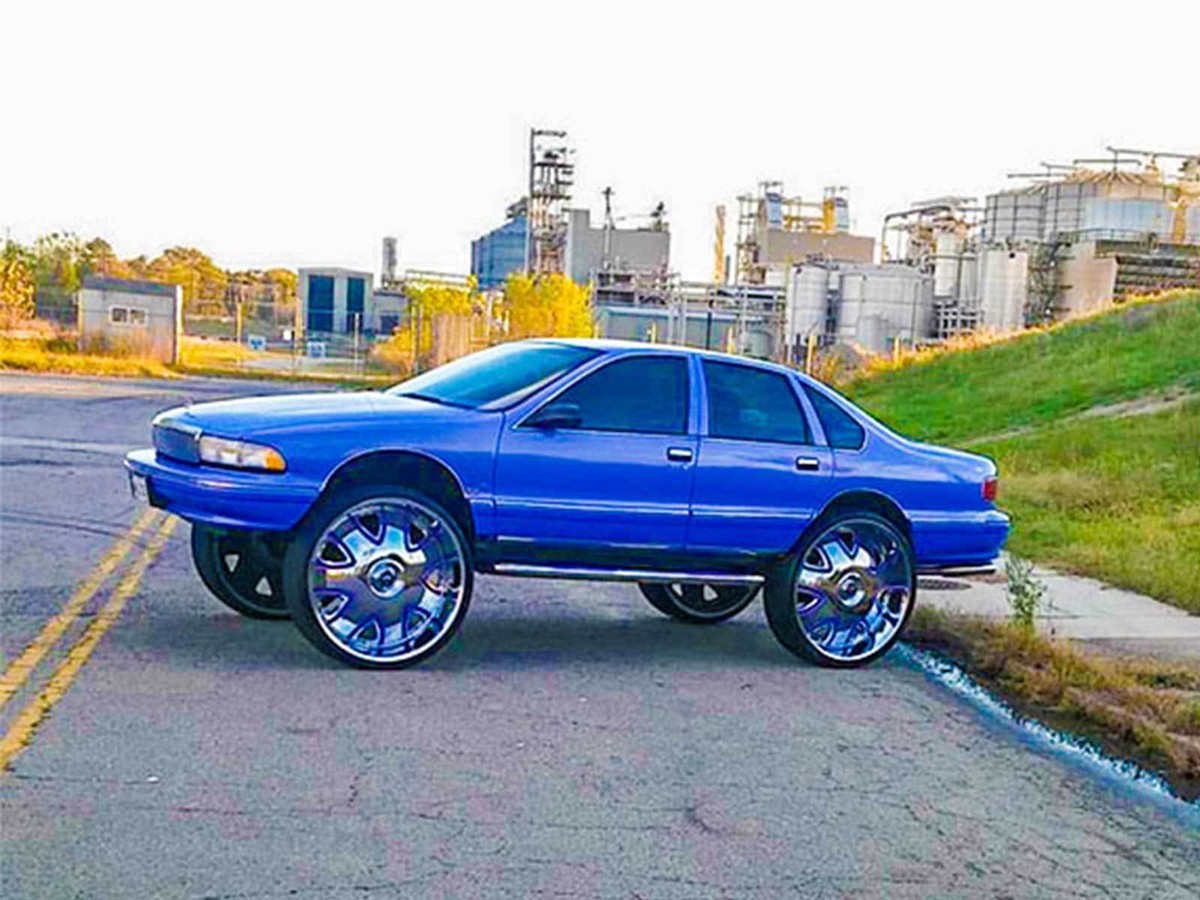 1996 Chevy Impala ss DONKリフトアップ JADA TOYS DONK BOX & BUBBLE 1996 CHEVY IMPALA SS 1:24 RED | eBay