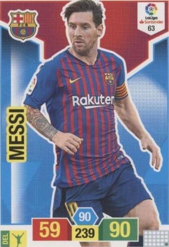 LIONEL MESSI 2020-21 Panini Spanish Liga Serie 10 Autografo PSA 9
