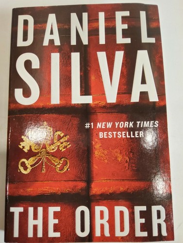 The Order by Daniel Silva, #1 NYT Bestseller,  Published 2021, New