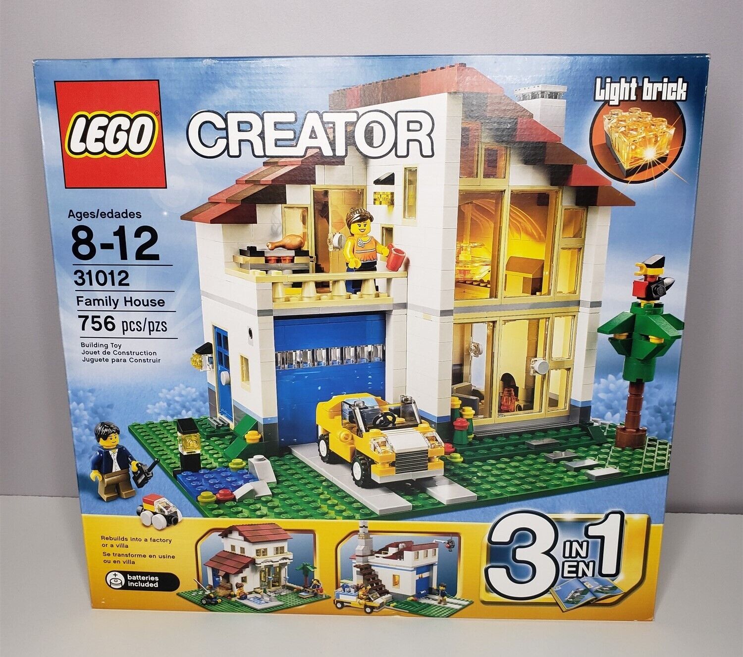 LEGO Creator 3 in 1 Family House 31012 New Sealed Set