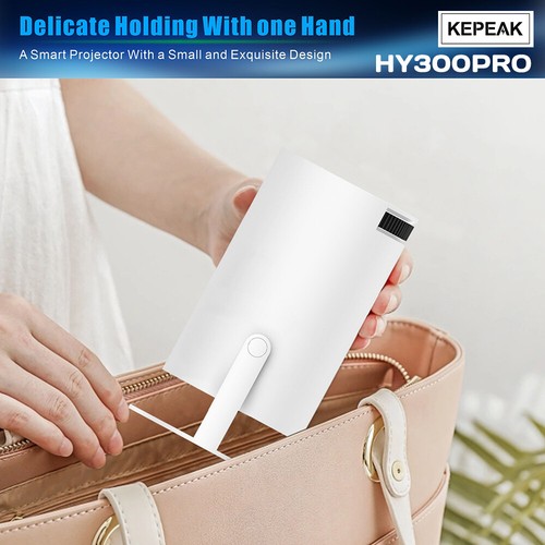 Mini Projector TV 11.0 1080P Smart Portable Projector 5G Bluetooth 10000 Lumen - Picture 9 of 14