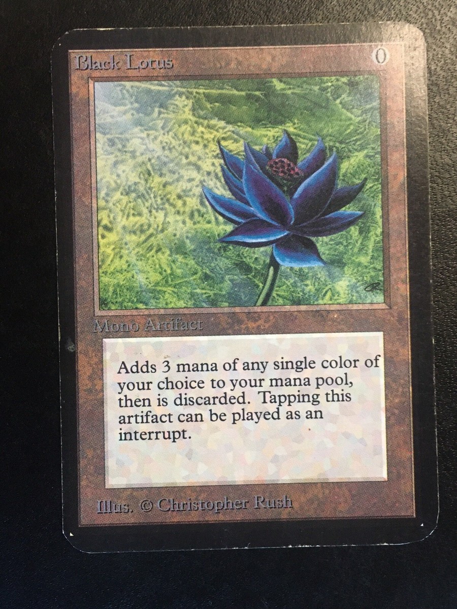 Black Lotus MTG Collectors' Edition | eBay