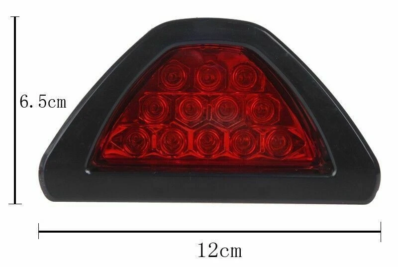 1 peça lâmpada de freio de carro estilo fórmula LED luz de freio para carro picapes caminhão SUV - Imagem 3 de 4