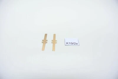K19/2x, Kontakte Radschleifer Stromabnehmer KaModel für Lok. BTTB BR 56, 2St
