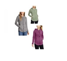 NWT Eddie Bauer Women's Radiator 2.0 Full Zip Fleece Line Hoodie S M L XL 150