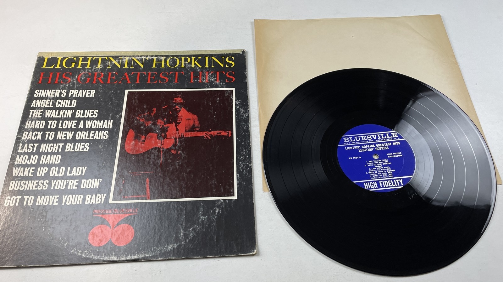 Lightnin' Hopkins His Greatest Hits Used Vinyl LP VG+G+ eBay