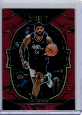 Panini Select Paul George Red /199