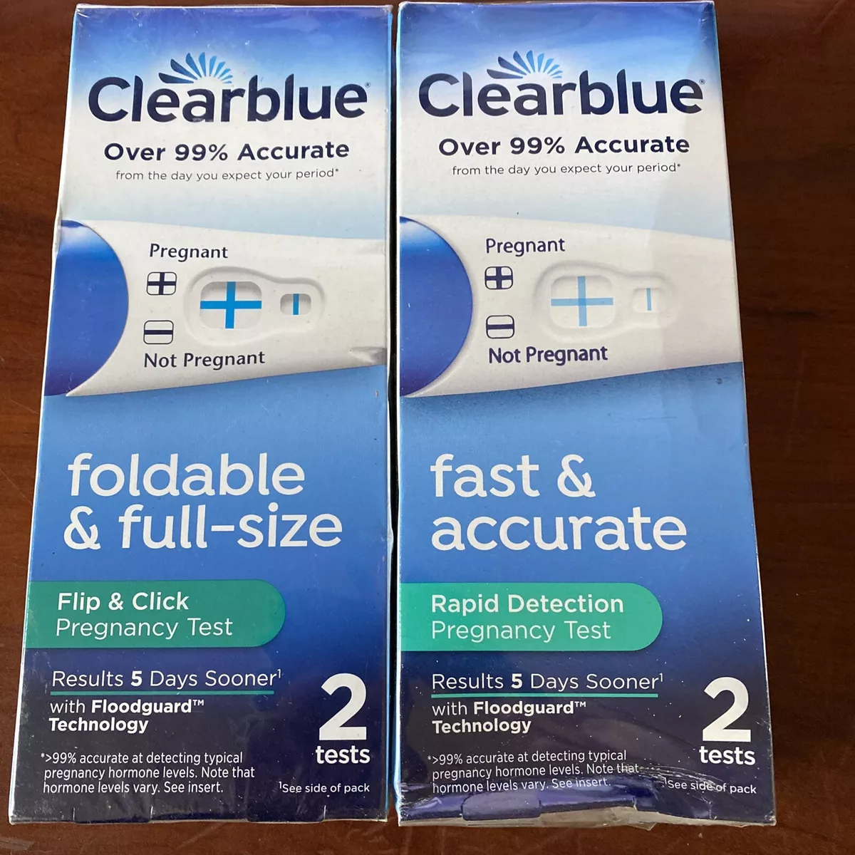 Clearblue Flip and Click Pregnancy Test, 2 Count 