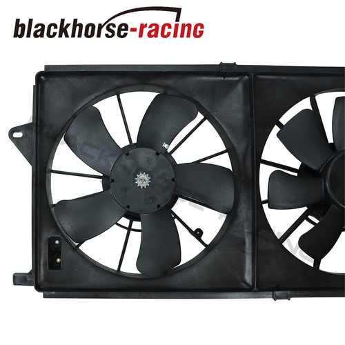 For 2006-2011 Dual Radiator Cooling Fan Assembly Buick Lucerne Cadillac DTS - Picture 4 of 10