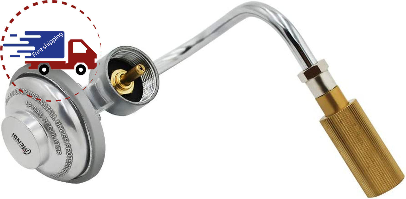 1LB Propane Regulator with Fitting for Coleman Roadtrip eBay