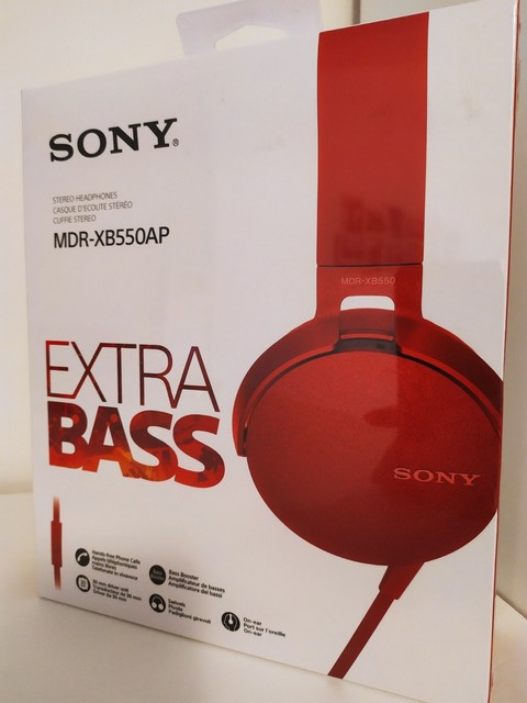 Used Mdr-xb550ap Extra Bass Headphones Powerful Bass Free Shipping -  Earphones \u0026 Headphones - AliExpress