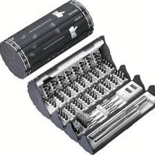 128 in 1 Precision Screwdriver Set Magnetic Bit Kit Multi-Function Stainless