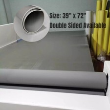39" x 72" Reversible Non-Slip Gray Self Healing Double Sided Cutting Mat Durable