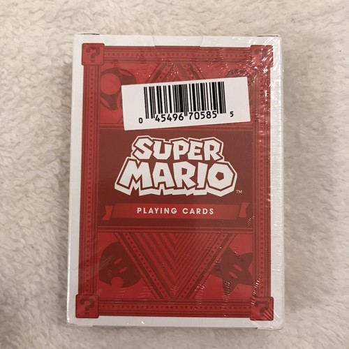Super Mario Deck Playing Cards Nintendo Promotional “Not For Resale” 2020 SEALED - Picture 3 of 15