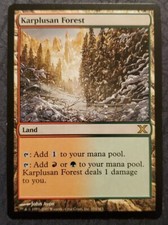 MTG - Karplusan Forest Regular Rare Land, 354/383