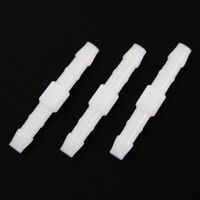 Benzinschlauchverbinder I- Form Gerade 4Mm Weiß Schlauchverbinder 3 StüCk