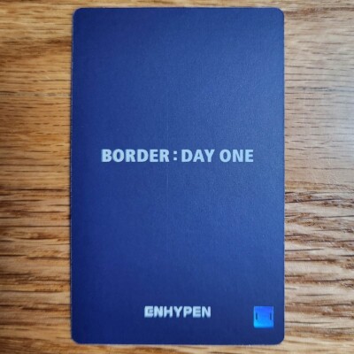 Jake 2023 Soundwave Lucky Draw Photocard Enhypen Border : Day One