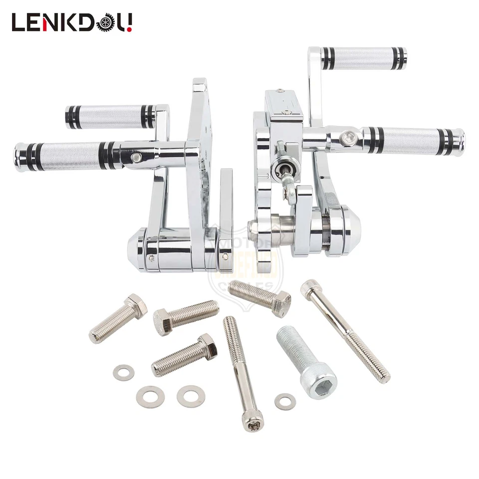 Para Harley Forward Controls Fatboy Heritage Softail Standard FXST 00-17 FXST 84- Foto 4 de 4