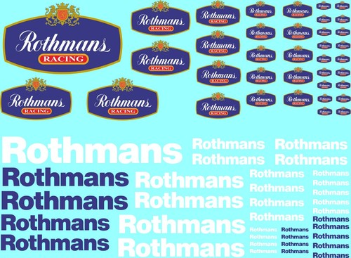 1/32 Scale Decals for Cigarette/Tobacco sponsorship logos - Picture 3 of 3