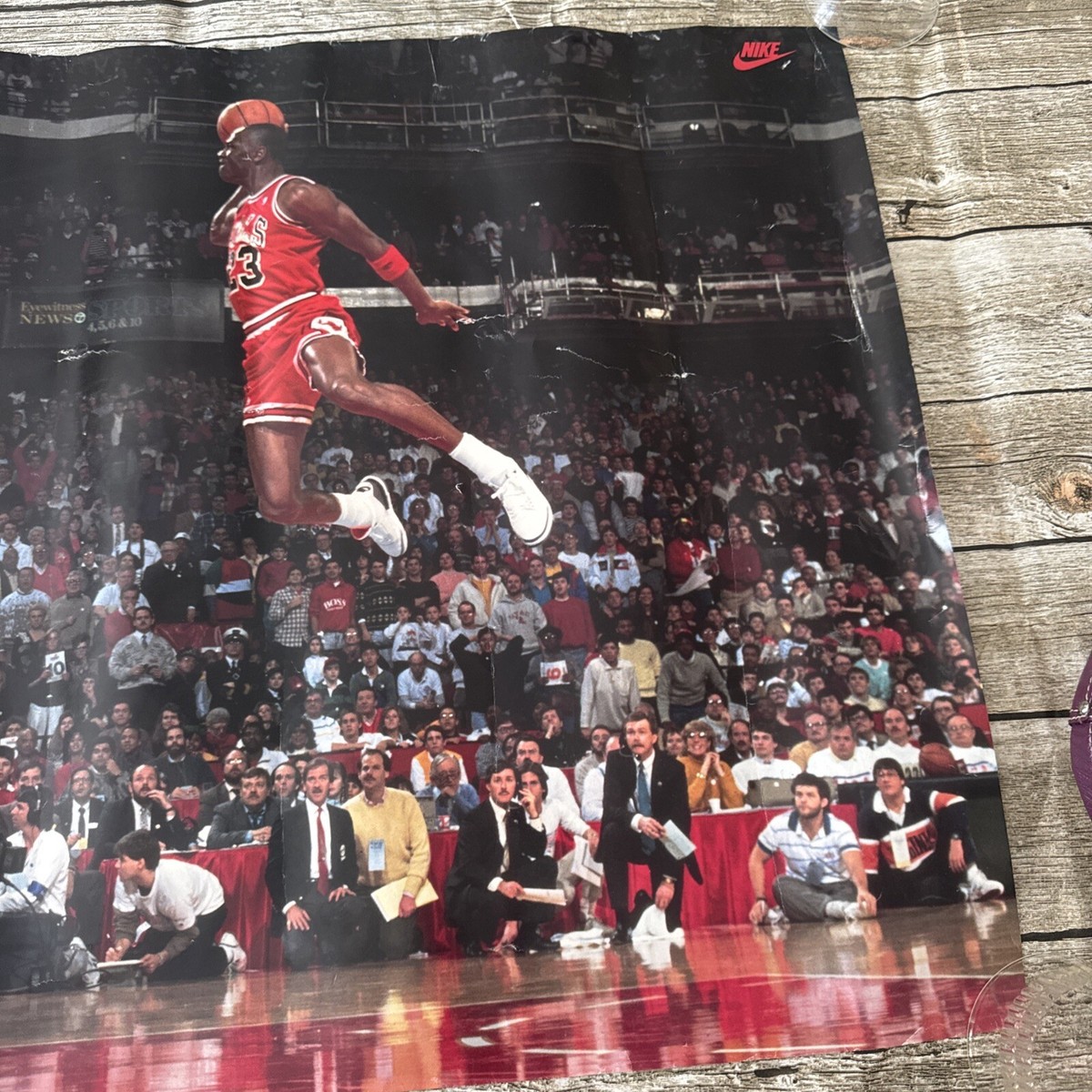 ジョーダン 88年 スラムダンクコンテスト オリジナル ポスター NIKE MICHAEL JORDAN AIR JORDAN 88 ALL STAR OG SLAM DUNK