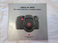 Leica R4-MOT Catalog