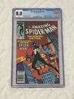 The Amazing Spider-Man #252 CGC 8.0 Newsstand WHITE Pages KEY Comic