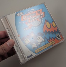 Sega Dreamcast - Chu Chu Rocket - Brand New Factory Sealed cracked damaged