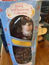 Kristy Porcelain Doll With Original Box