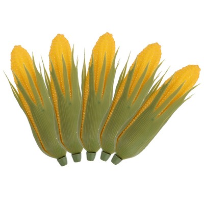  5 Pcs Simuliertes Maismodell Gefälschter Künstliches Gemüse Realistisch
