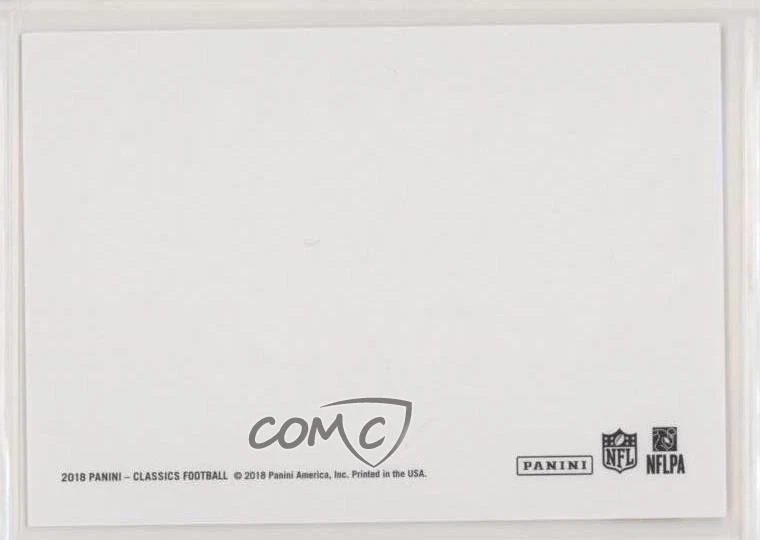 2018 Panini Classics Legends Blank Back /50 Roger Staubach #193 HOF - Image 2 of 2