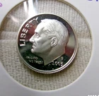 2003 S SILVER Proof Roosevelt Dime US Mint FROM PROOF SET