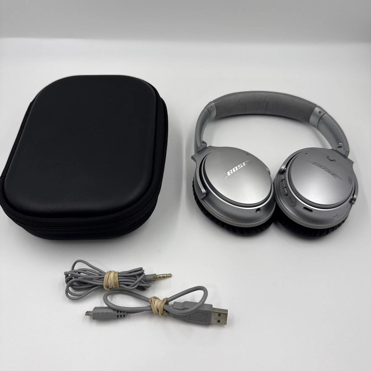 Bose QuietComfort 35 II Silver Headphones for sale | eBay