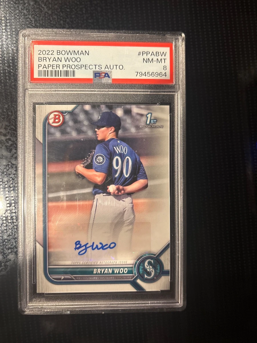2022 Bowman - Bryan Woo #PPA-BW for sale | eBay