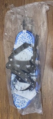 Brand New Cascade Summit Blue Snowshoe & Poles Kit 821 - Small Up To 150lbs