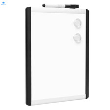 Amazon Basics Small Dry Erase Whiteboard, Magnetic 11"W x 8.5"H, White