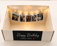 🎁 Custom Photo Hamper Perfect for birthdays & anniversaries ❤️