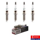 New Set of 4 DENSO Iridium Long Life Spark Plug for Mazda 3 6 CX-3 CX-30 CX-5 L4