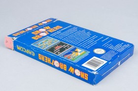 Nintendo NES *Snow Brothers* EMBALAJE ORIGINAL CIB PAL B 7L-ESP +