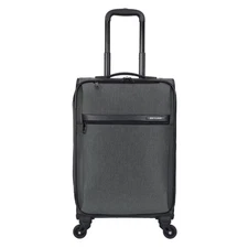 Skyline 21" Carry on Suitcase Spinner Softside Luggage Zip Closure Expandable