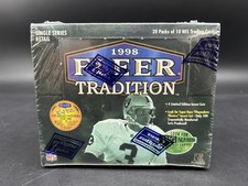 1998 Fleer Tradition Football Retail Box