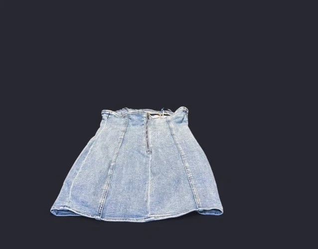 Mini vestido elástico para mujer Garage Denim estilo corsé talla pequeña Foto 2 de 4