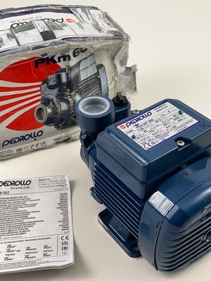 PEDROLLO PUMP PKm60 Water Pump Peripheral Impeller Single Phase 115V 60Hz 650w