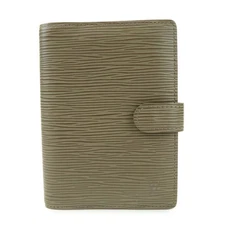 Louis Vuitton Epi Leather Agenda PM Planner Cover Pepper R2005C Auth Used F/S