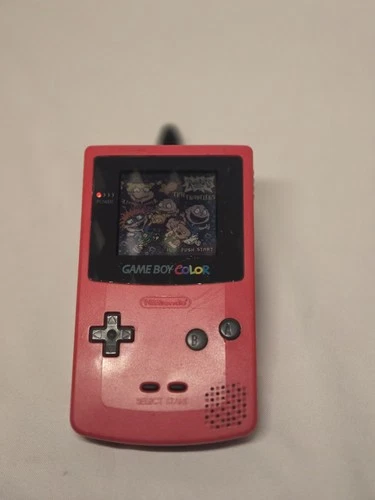 Nintendo Game Boy Color - Red (Original - Works Great, No Sound)