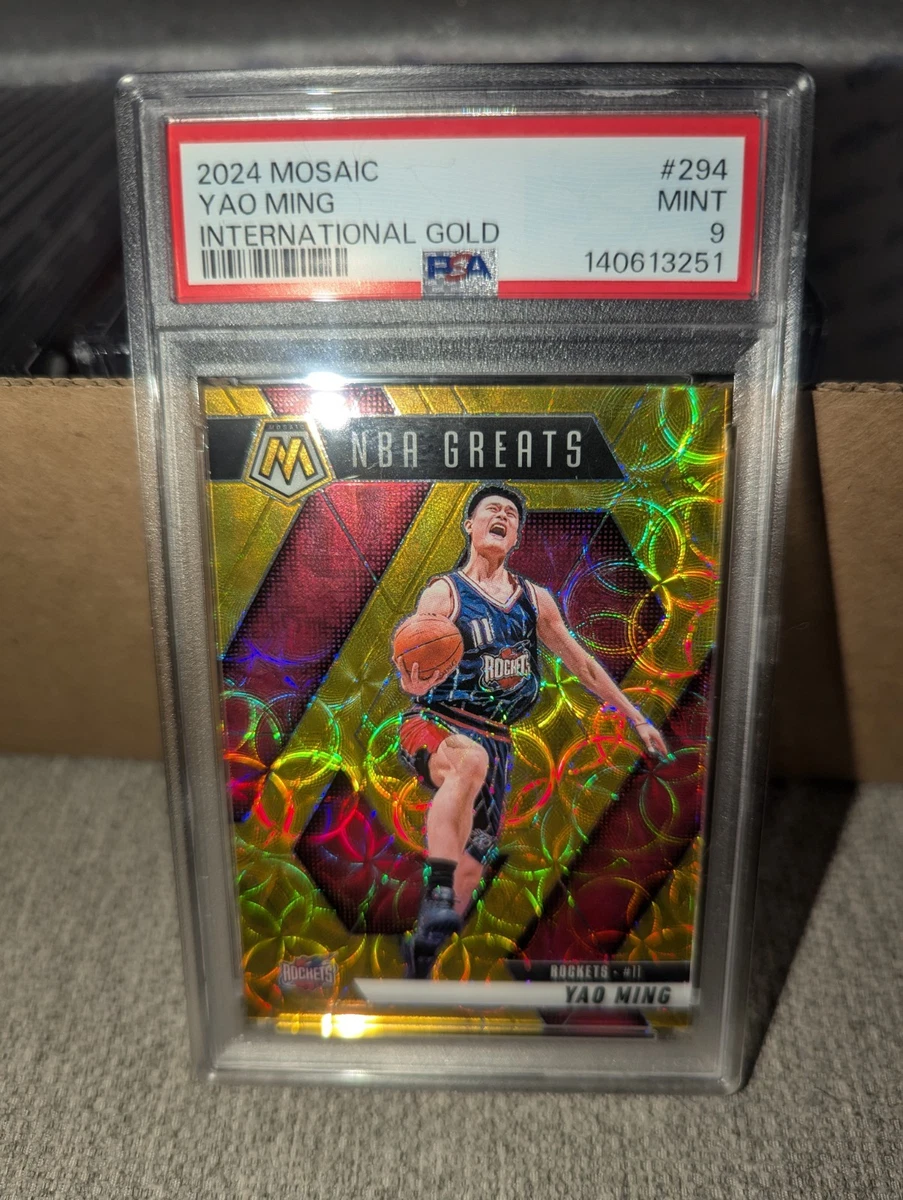 Panini Yao Ming Basketball Serial Numbered Sports Trading Cards