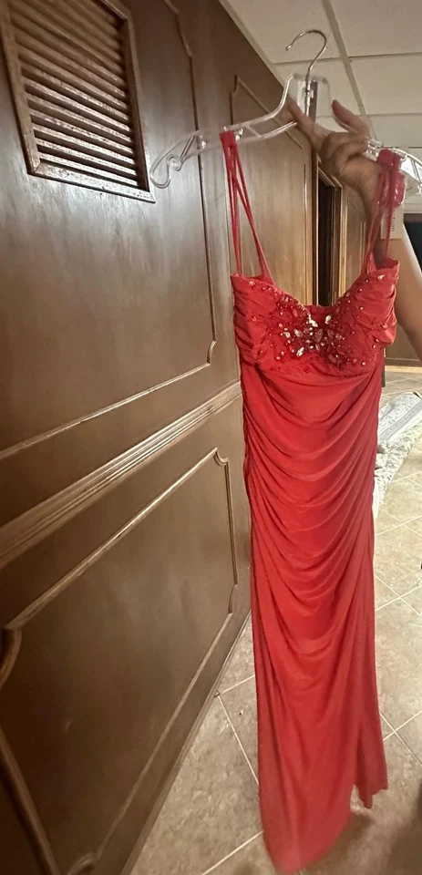Vestido Mignon Jersey Sin Tirantes Acanalado Talla 8 Nuevo Con Etiquetas De Colección $799 Baile de graduación Dama de honor Foto 3 de 4